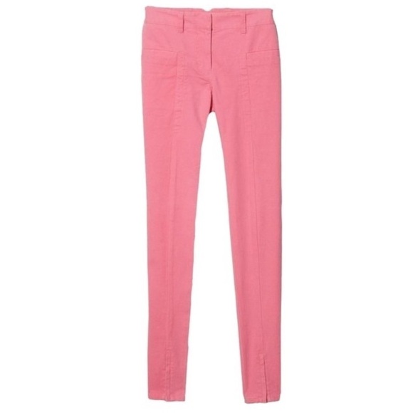 3.1 Phillip Lim Pink Cotton Trouser Pants Tall - Picture 8 of 8